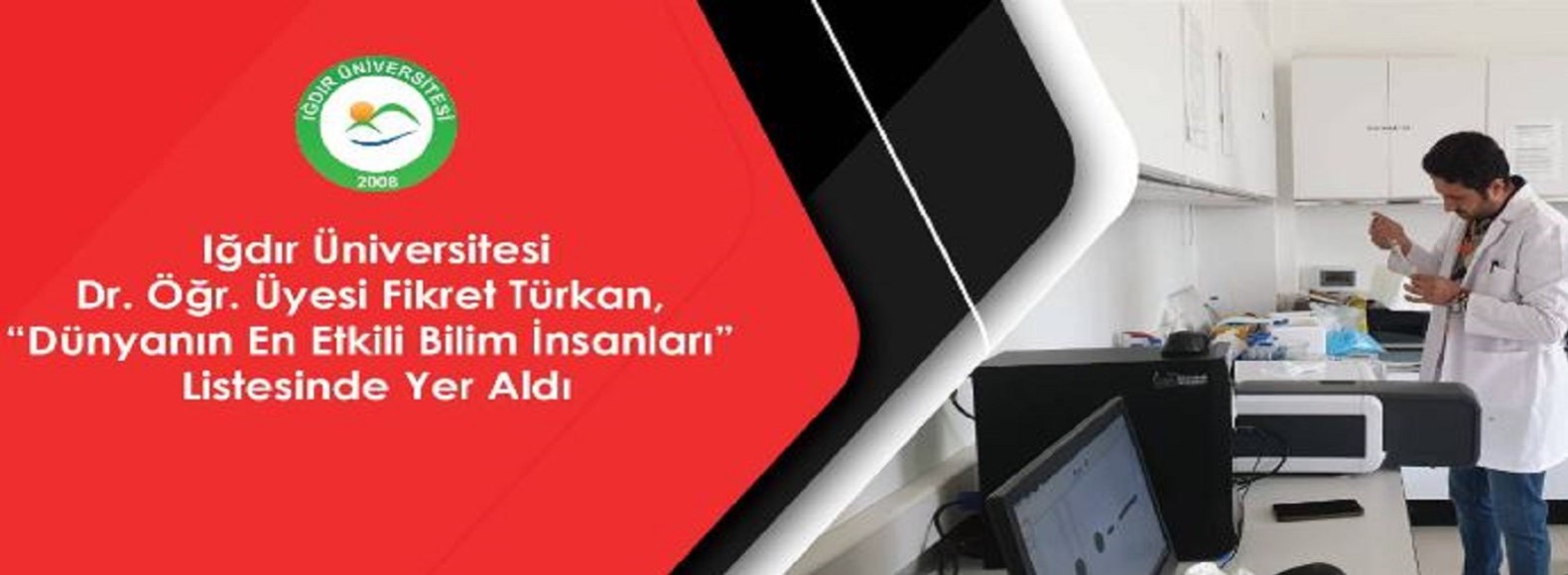 Dr. Öğr. Üyesi Fikret Türkan, “Dünyanın En Etkili Bilim İnsanları” Listesinde Yer Aldı