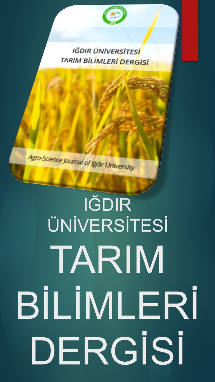 Iğdır Üniversitesi Tarım Bilimleri Dergisi
