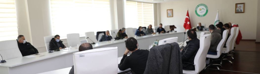 İhtisas Üniversitesi Kapsamında Haftalık Olağan Toplantı